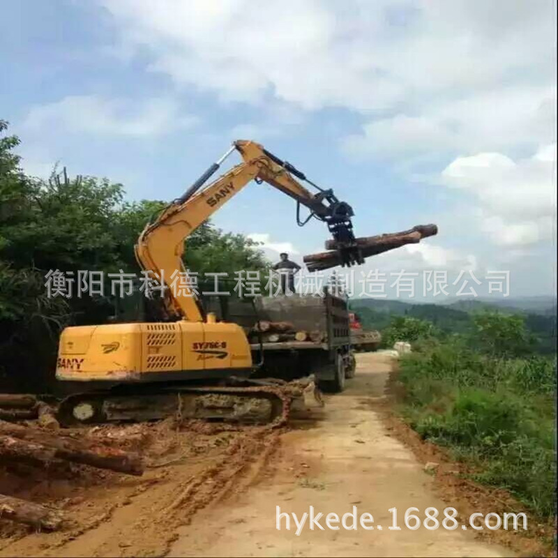 科德工程机械 三一挖掘机液压抓木器，SY75液压旋转抓木器