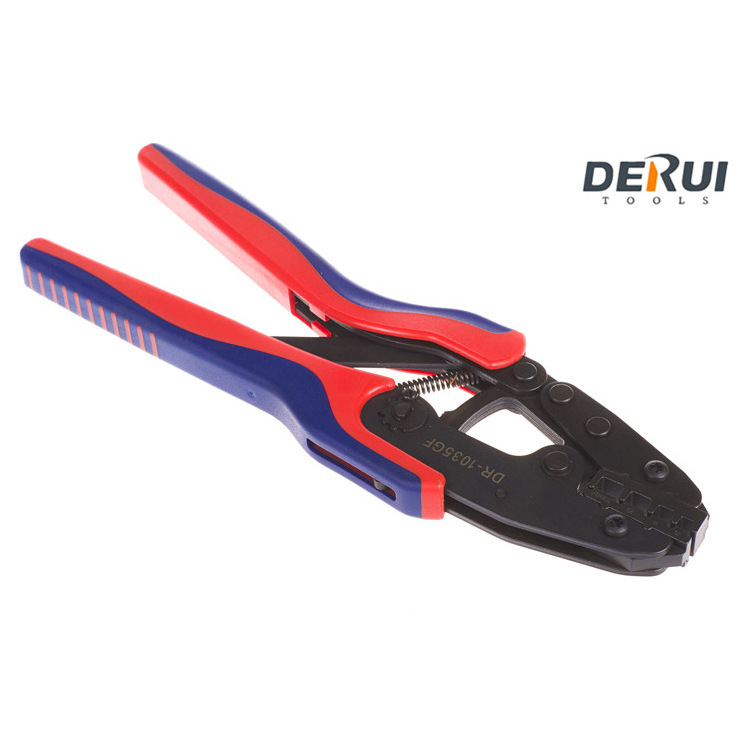 良品工具 超省力棘轮式端子压接钳DR-1035GF德瑞DERUI
