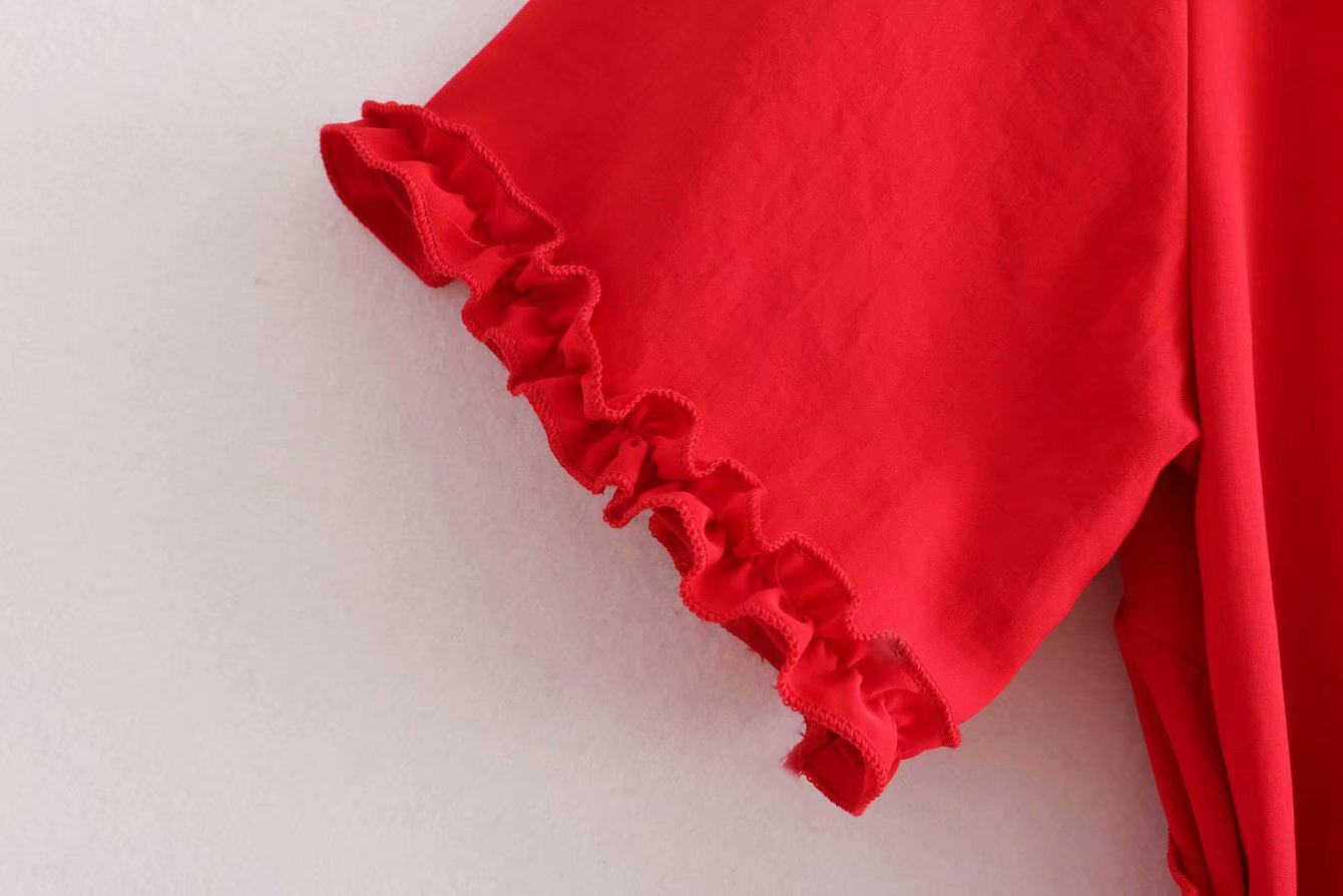 Cotton Fashioncoat(Red-S) NHAM4437-Red-S