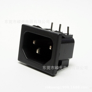 SS-120C wiring plug cabinet socket desktop Socket welding column wiring ear IECC14 snap-on type