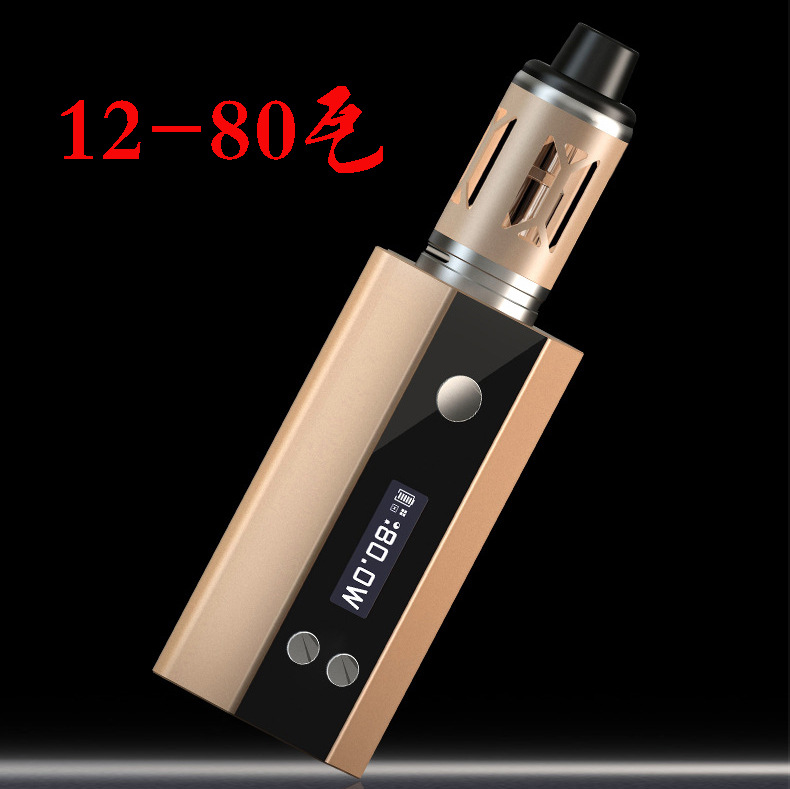 new pattern 80w high-power steam Electronic Cigarette fashion Box Super large Smoke Manufactor Direct selling
