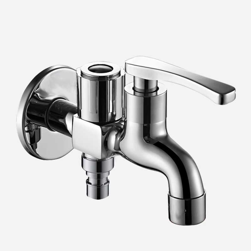 辉瓷 Copper dual-use faucet multi-function interface 6-point washing machine can be connected to shower spray gun washing machine