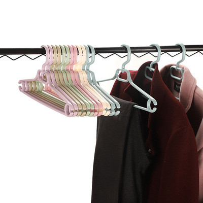 欧美衣架防滑多功能pp塑料衣架服装店衣架无痕防滑晾衣架衣撑收纳