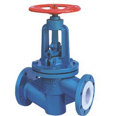 J41F46防腐蚀耐酸碱衬氟截止阀  法兰衬氟截止阀