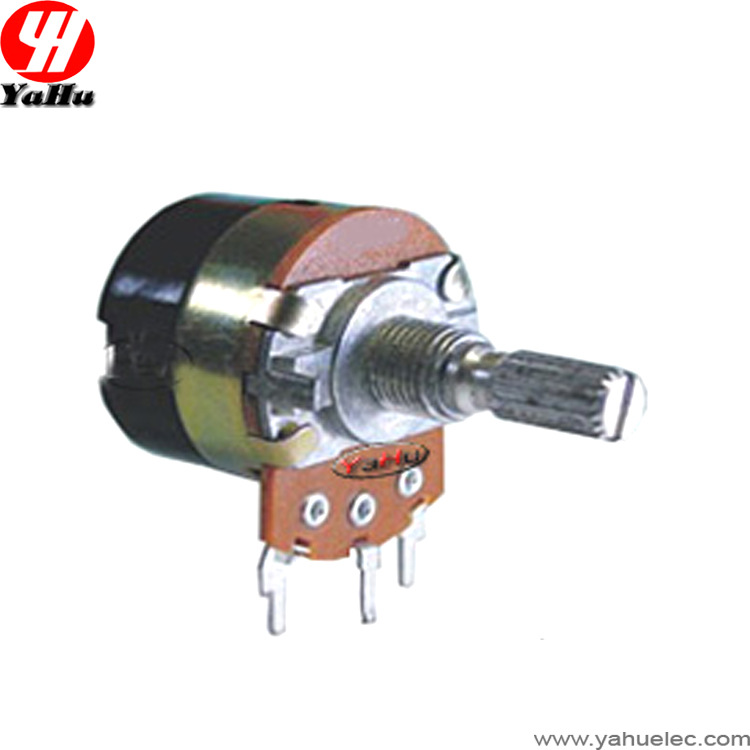 24开关电位器WH138调光电位器500K电位器VR 音量电位器