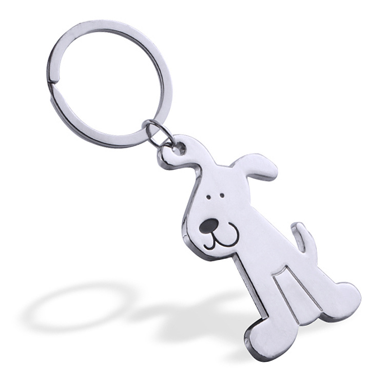 golden glossy keychain