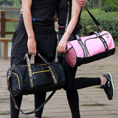 健身包定做男运动包手提大容量旅行包瑜伽包女健身房包定制LOGO