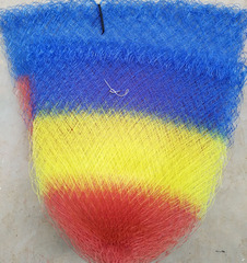 Fishing Gear Net Head Colorful Elastic Mesh Net Fishing Tackle Accessories Casting Net Head Wholesale