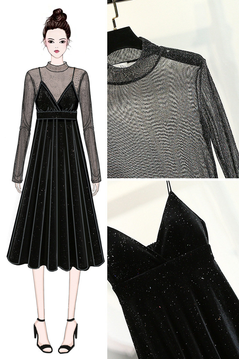 Costume femme en Mélange de coton - Ref 3334388 Image 4