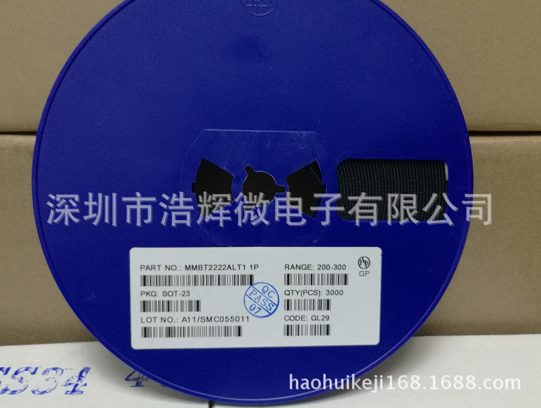 工厂供应MMBT2222ALT1（1P)   SOT-23 贴片三极管无铅环保热销