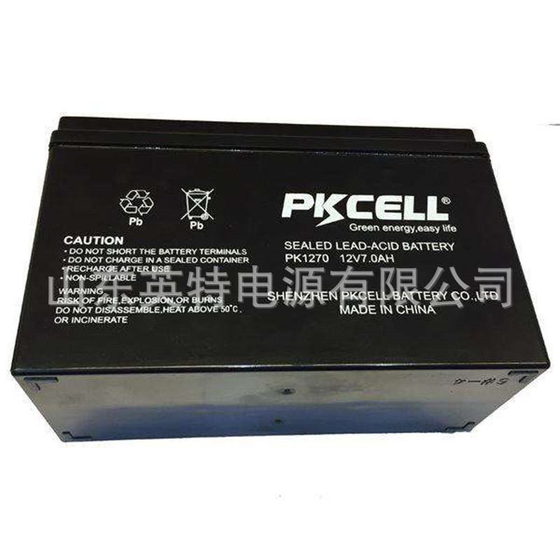 销售PKCELL蓄电池12V7AH PK1270铅酸免维护蓄电池 船舶 通信 医疗