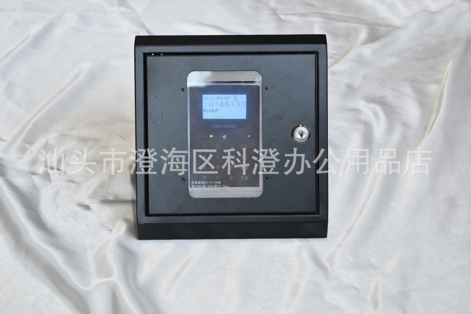 考勤机保护盒（防护盒）（斜面盒-窄） 适用于DS-K1T96M