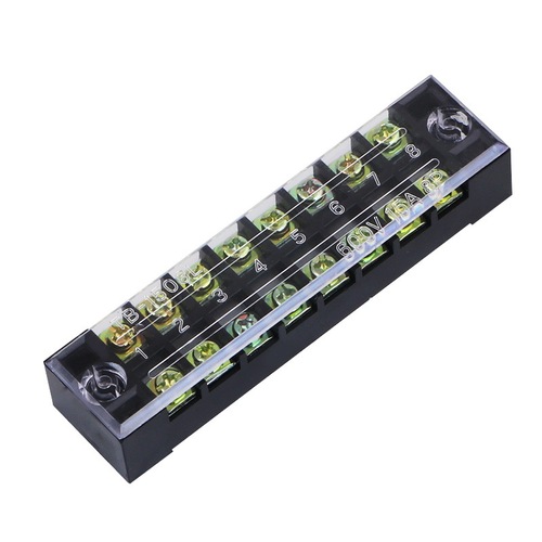 TB-1508 1508L Japanese-style terminal block fixed terminal panel thick piece 15A 8-position