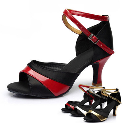 Latin ballroom shoes for women girls wholesale adult salsa chacha rumba dance Latin shoes latin modern dance sandals