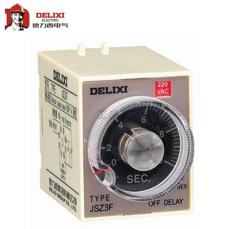 德力西电气 电子式时间继电器；JSZ3A-E 60S/10M/60M/6H AC220V