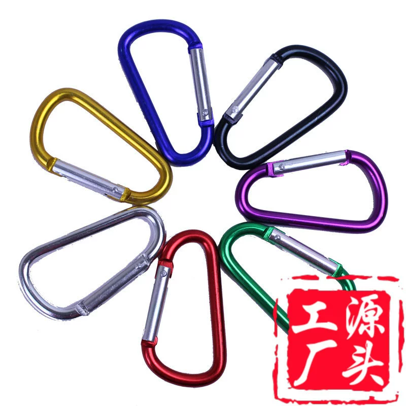 Travel metal keychain outside climbing, backpack, aluminum alloy