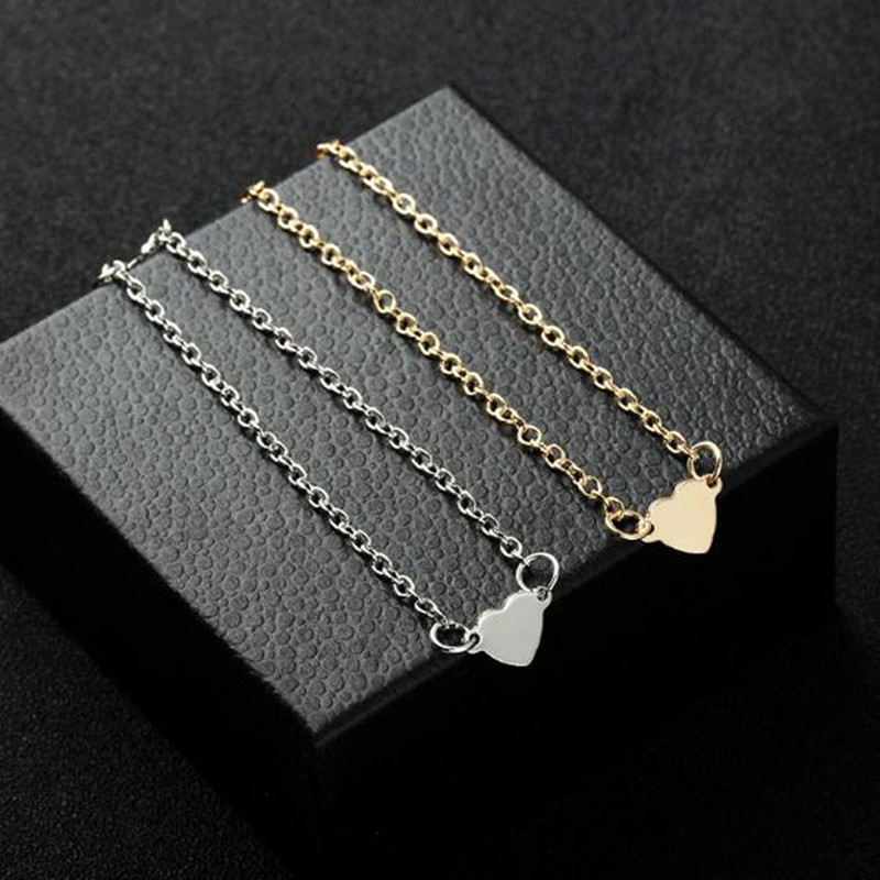 Fashion Heart Alloy Plating No Inlaid Women's Bracelets display picture 4