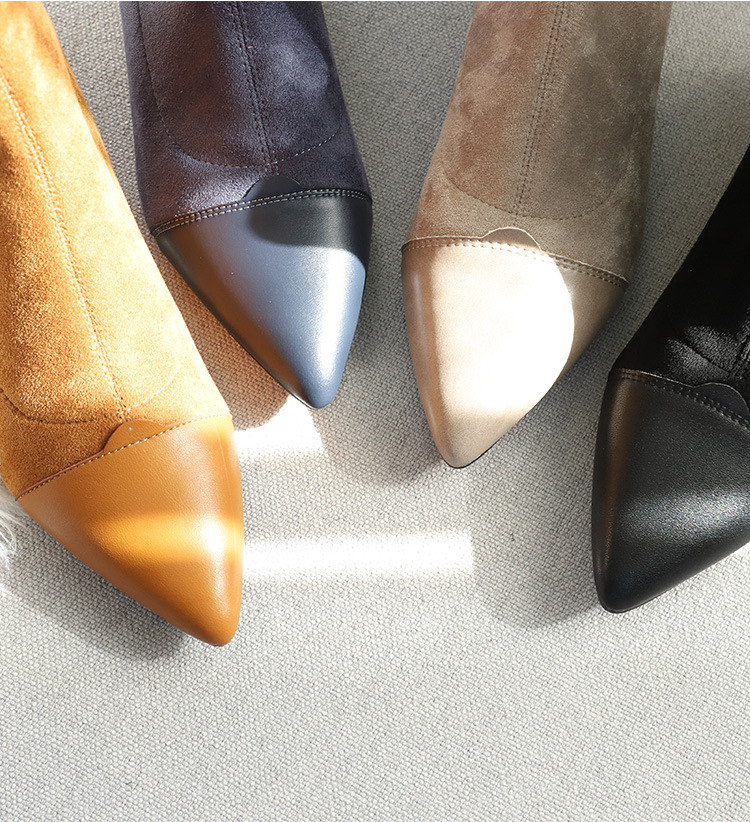 Bottes femme en Daim - Ref 3355214 Image 25