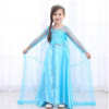 Small princess costume, tube top, dress, halloween, long sleeve, “Frozen”