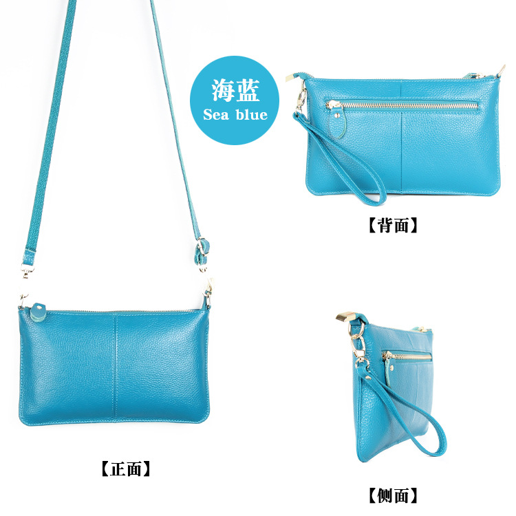 156g Weight Polyester Lining Material Zipper Closure Type Single Shoulder Strap Strap Type Envelope Bag, Shoulder Bag Bags Type Leather Material Solid Color Pattern Fashion Style Square Shape Royal Blue, Orange, Grey, Rose Red, Purple, Red, Green, Blue, Wine Red, Silver, Yellow, Black Color Small Size Small Leather Solid Color Fashion Zipper Envelope Bag Shoulder Bag 3