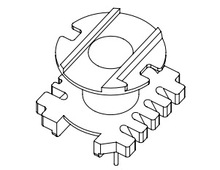 ER25/EC25骨架YC-ER-2505 4+5P骨架立式BOBBIN,变压器骨架