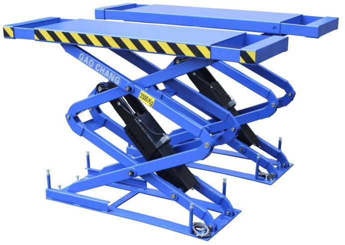 广州高昌GC-3.0SB 汽车维修小剪刀举升机 双拉伸升降机重型