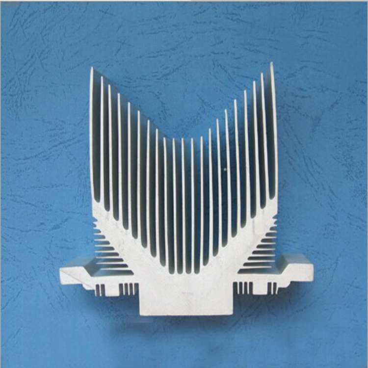 厂家生产铝合金散热器型材 电子工业散热铝外壳定做