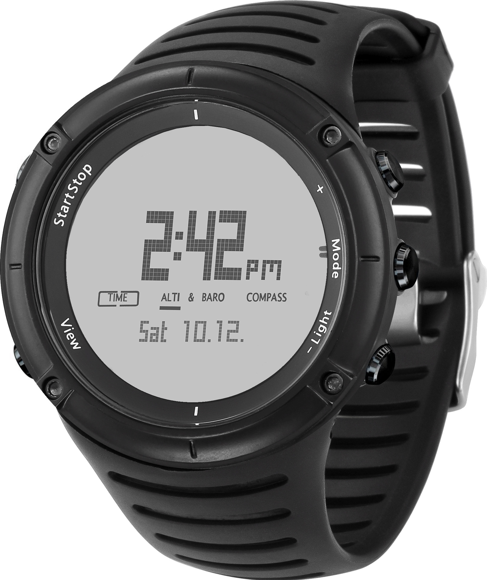 跨境智能手表多功能指南针温度海拔气压监测运动防水smart watch