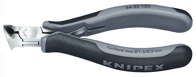 德国 KNIPEX 凯尼派克 64 32 120 ESD 防静电电子顶切钳