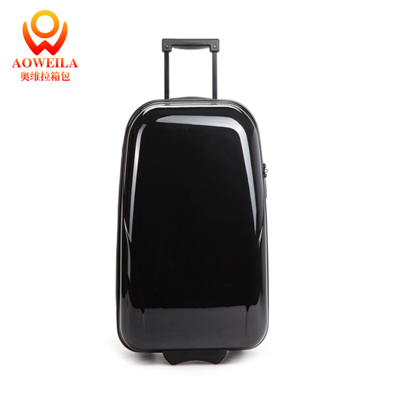Aoweila/潮流時尚商務旅行箱防刮耐磨簡約行李箱萬向輪光面登記箱