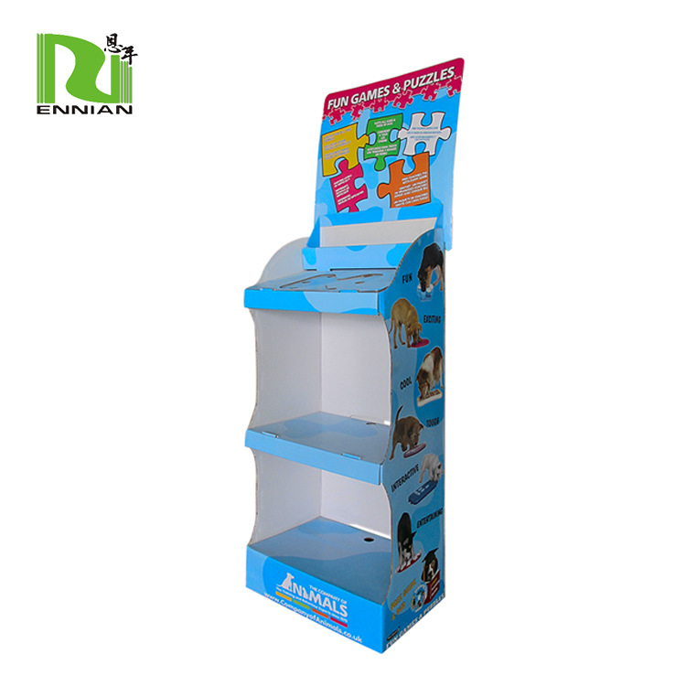 狗粮 猫粮 宠物粮食纸展示架 ，免费设计纸展架超市小饰品抱枕玩