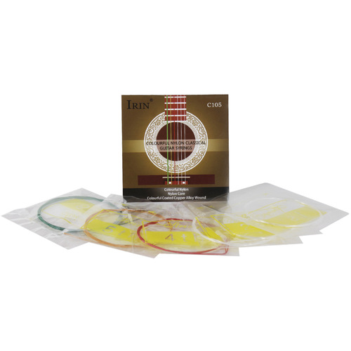IRIN Guitar Strings Classical Guitar Strings Set C105 Colorful Acoustic Guitar String Guitar Accessories Bulk