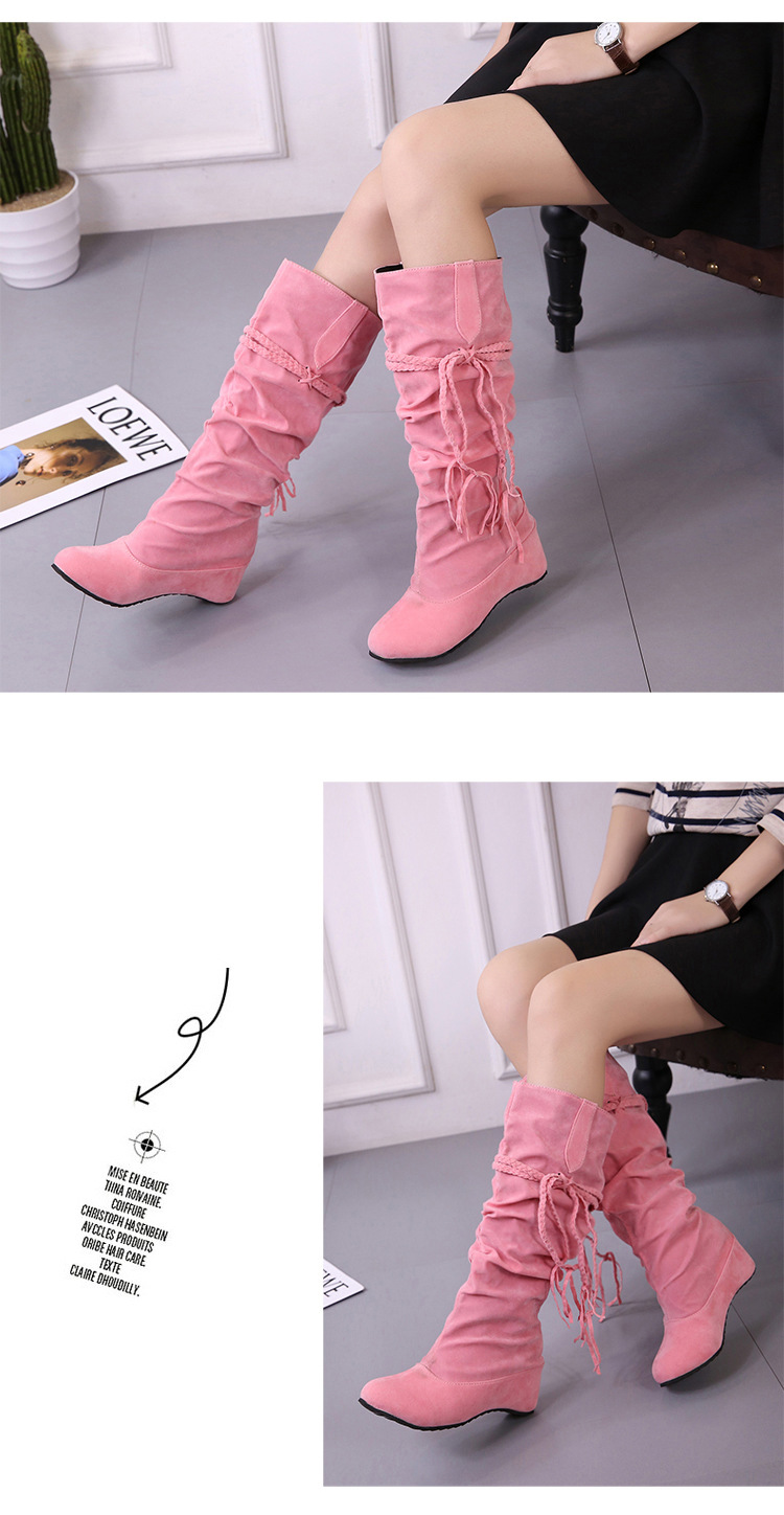 Bottes femme en Daim - Ref 3354693 Image 35