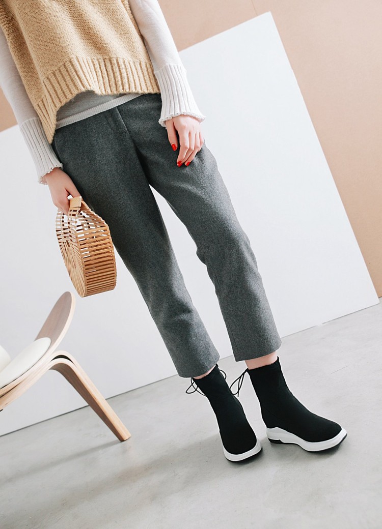 Bottes femme PAPILLON en Daim - Ref 3355491 Image 6