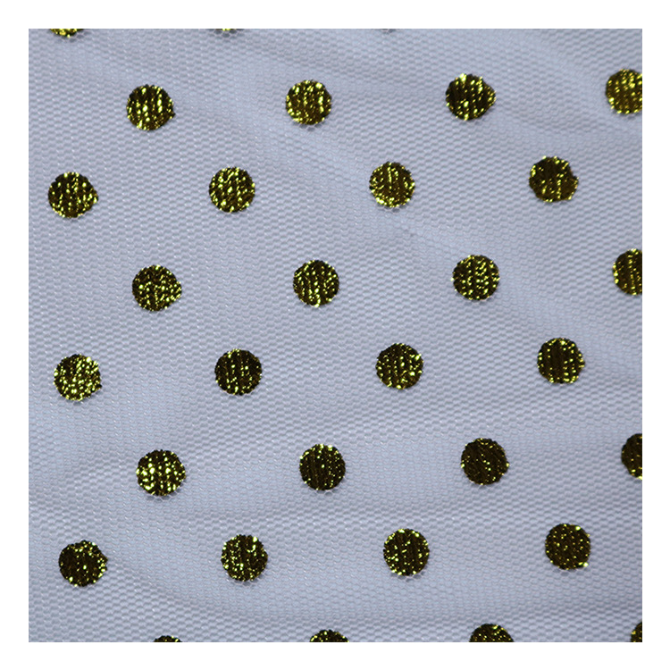 Nueva tela estampada hexagonal tela de malla de tela al por mayor