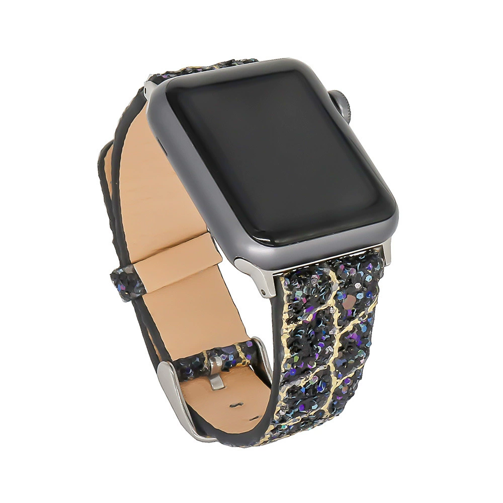 Подходят для Apple Watch 1/2/3/4/5/6/7/8/9/10, Apple Watch Flash Strap яркий, Амазон