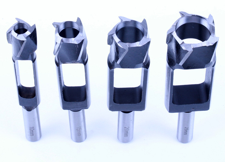 Productos transfronterizos Cuchillo de tapón de madera Broca de carpintería Acero de alta velocidad Cuchillo de varilla redonda Madera redonda Taladro de espiga Taladro de corcho