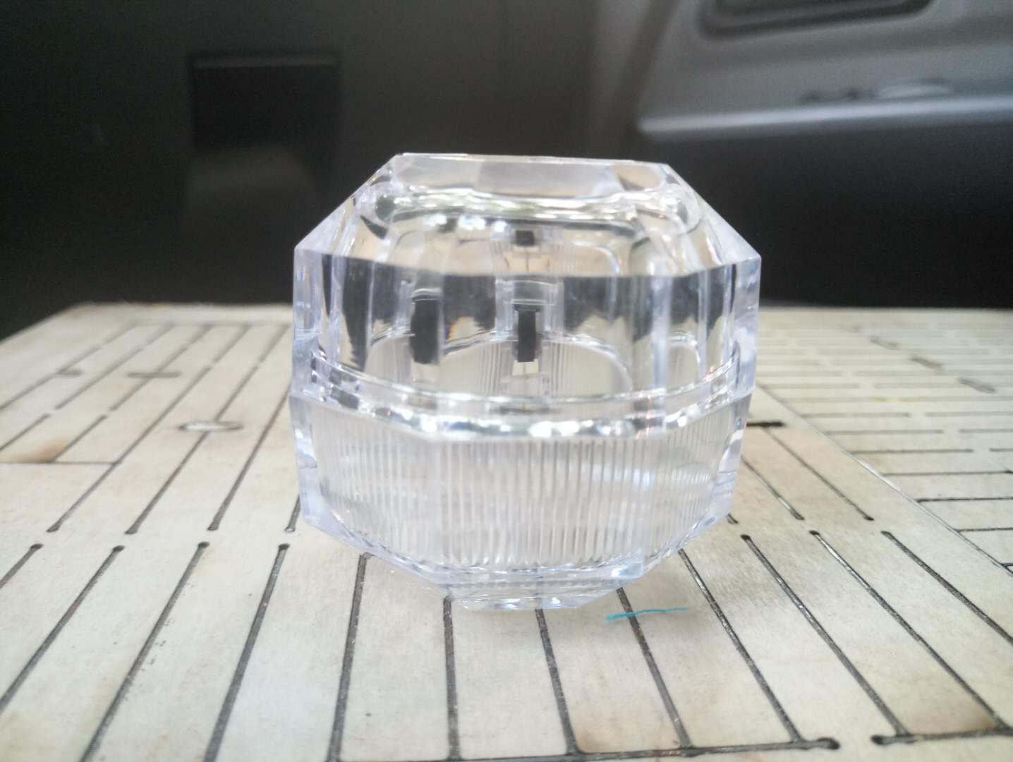 八角水晶亚力克药盒安宫丸亚力克水晶盒牛黄丸水晶包装盒亚力克盒