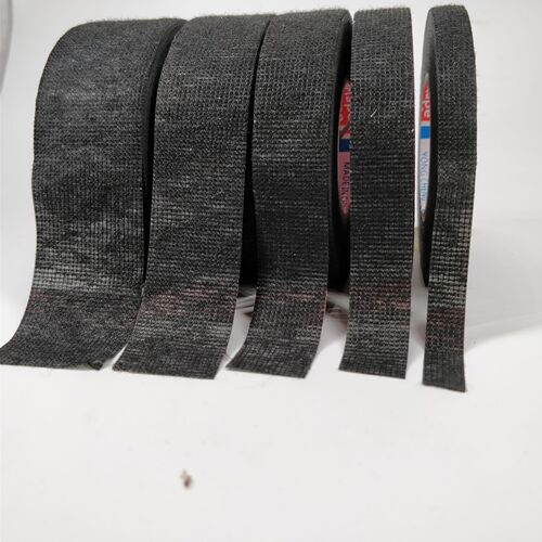 Automotive wire harness tape, plush tape, automotive electrician's tape, cloth base tape, 51618, automotive black tape