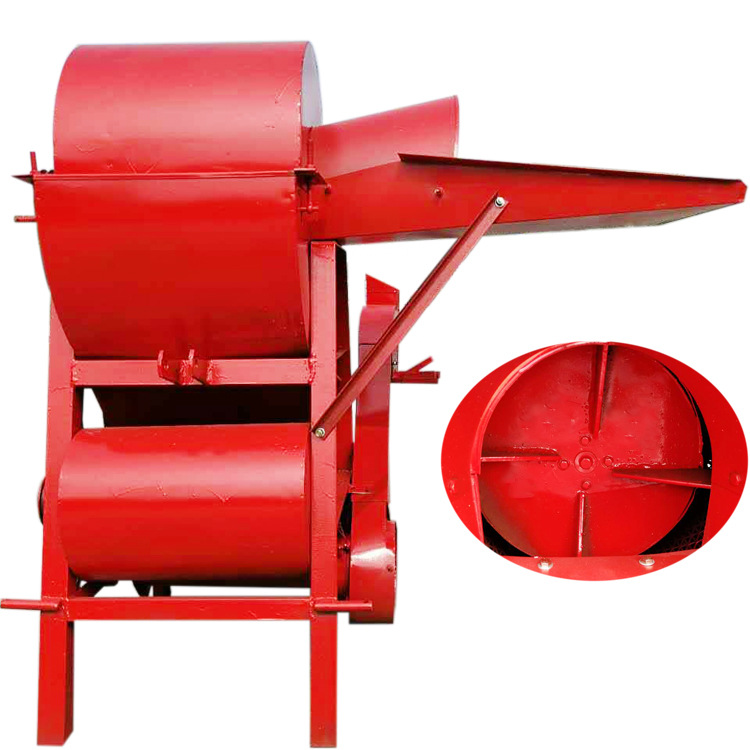 甘肃西峰区稻麦脱粒机 45型油菜脱粒机可自动装袋 打麦机打豆机