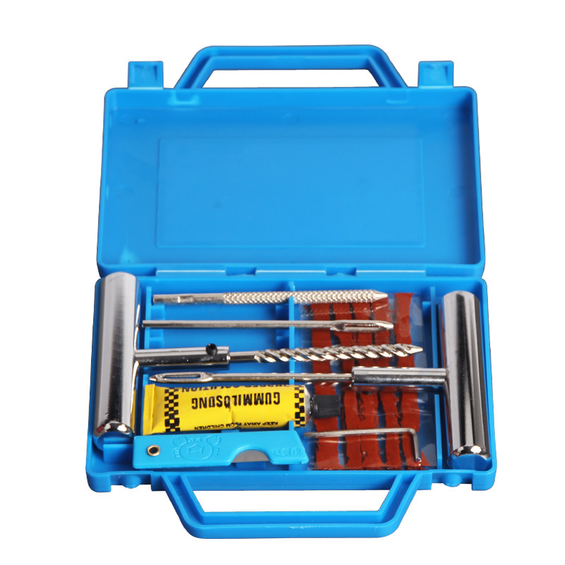 补胎工具套装快速汽车摩托电瓶车应急维修牛筋胶条专用真空胎神器