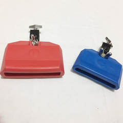 Plastic cow bell Percussion instrument Cow bell stand Plastic clapper Kindergarten teaching aids wholesale Clapper
