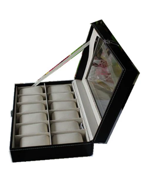 В наличии оптовая коробка вахты высокого качества PU кожа коробка для хранения вахты деревянная коробка вахты подарка коробка вахты