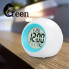 Cross -border new product alarm clock student special child alarm clock with voice ball -shaped colorful light clock