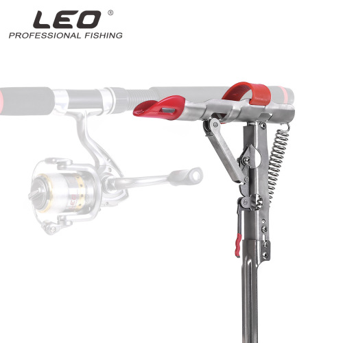 28006 [Fourth Generation Folding Automatic Rod Lifting Bracket] Stainless Steel Sea Rod Spring Bracket for Automatic Fishing