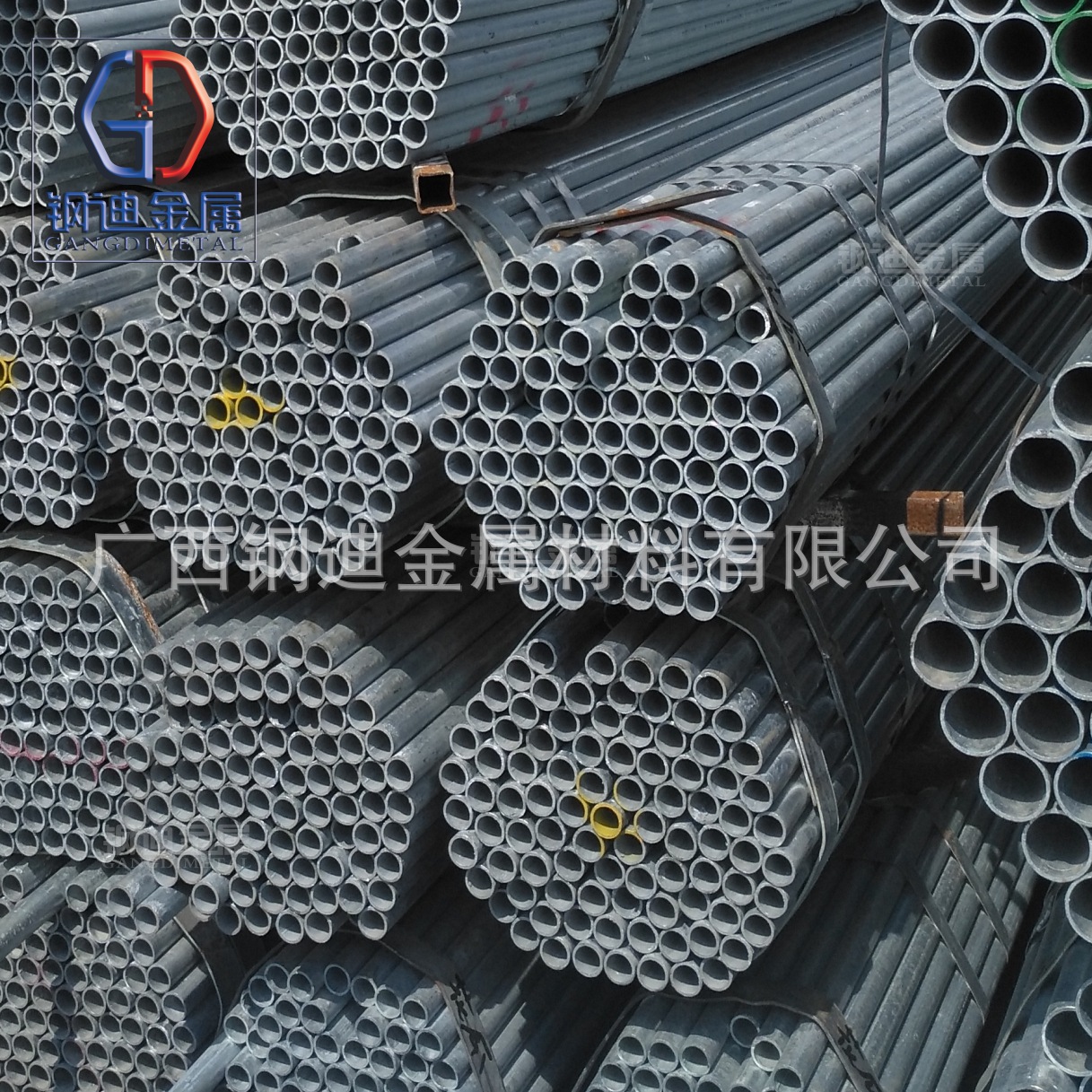 广西南宁热镀锌管 钢管消防 水圆管友发正元君诚桂银华岐正大dn25