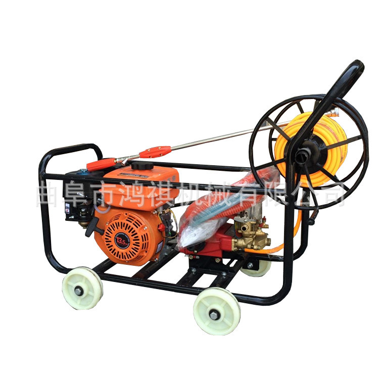 潮州 框架打药机 担架式打药机 远射程手推汽油喷雾机H