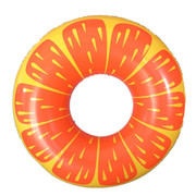 现货批发加厚游泳圈 超厚救生圈 水果游泳圈 西瓜游泳圈 橘子泳圈