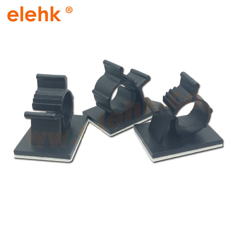 配线固定座AP-1316-3M胶线卡线夹卡扣黑色 规格全 发货快 100PCS