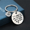 Yuna I'm Always Be Your Little Girl Father's Day Gift DAD keychain